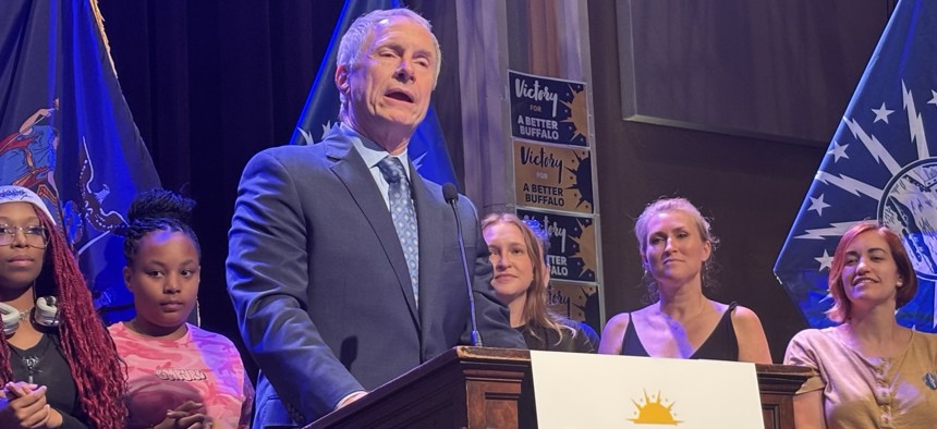 With state Sen. Sean Ryan likely to be elected the next mayor of Buffalo, the local Democratic Party is considering who should replace him.