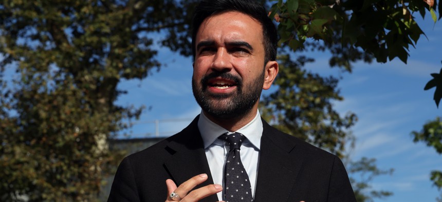 Mayoral candidate Zohran Mamdani
