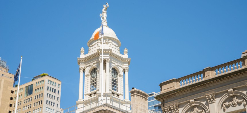 New York City Hall. A multipartisan group of council members wants to take more control over who is on Community Boards. 