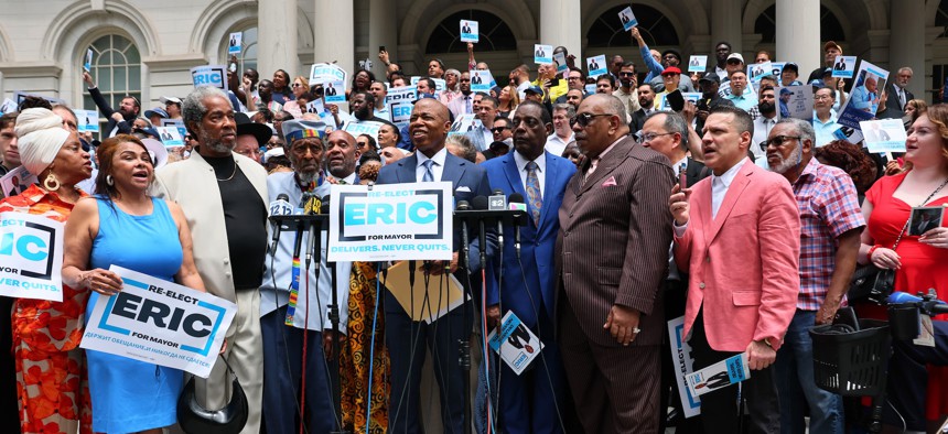 New York City Mayor Eric Adams launched his reelection campaign on June 26. He ended it over the weekend.