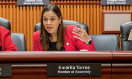 Assembly Member Emérita Torres is introducing a legislative package to bring greater transparency to the insurance market.