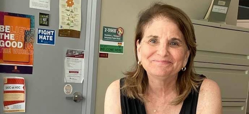 Jacqueline Mondros, dean and professor emeritus at Stony Brook University School of Social Work