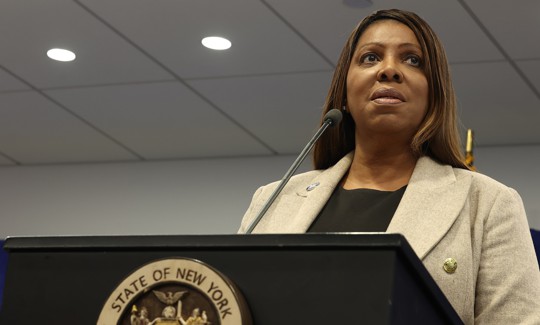 State Attorney General Letitial James.