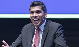 Ronnie Chatterji, chief economist at OpenAI, speaks during a panel discussion about the profound economic and societal implications of artificial intelligence at the North Star Summit at the Walker Art Center Minneapolis, Minn., on Tuesday, October 7, 2025. 