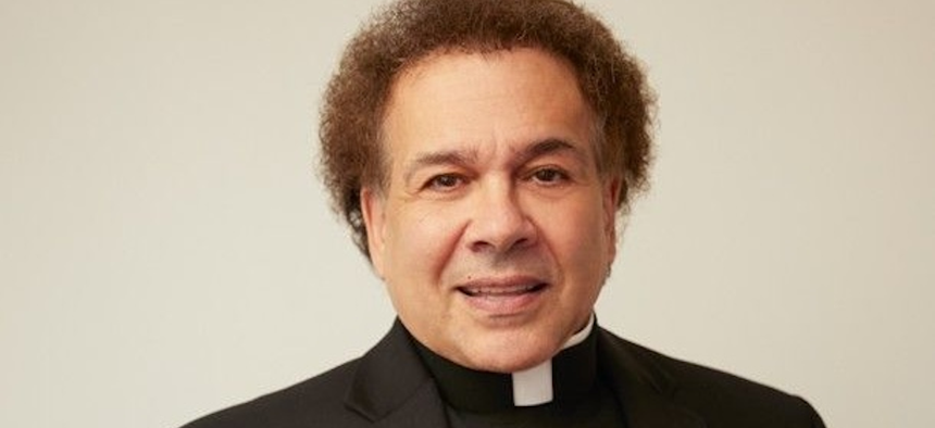 Msgr. Greg Mustaciuolo, CEO of the Mother Cabrini Foundation