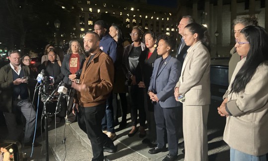 New York Immigration Coalition President and CEO Murad Awawdeh calls on New Yorkers to peacefully resist.