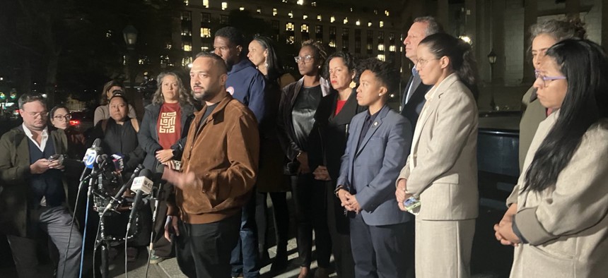 New York Immigration Coalition President and CEO Murad Awawdeh calls on New Yorkers to peacefully resist.