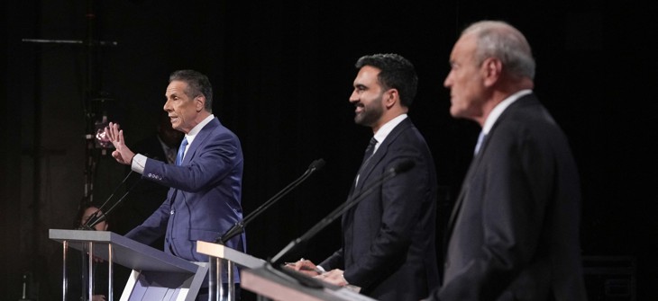 Andrew Cuomo, Zohran Mamdani and Curtis Sliwa, three very different men who want to be mayor.