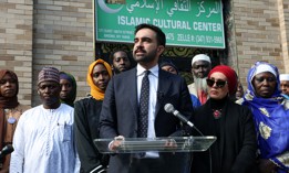 Zohran Mamdani directed his address to Muslims on Friday.