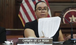New York City Council Member Carmen De La Rosa has decided to end her run for speaker.
