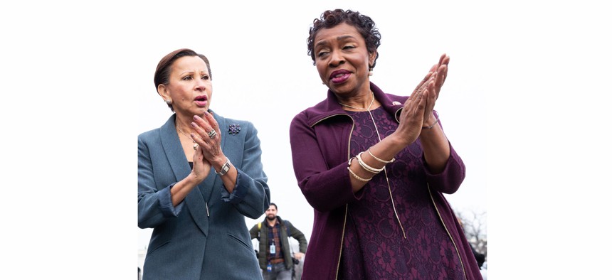 Reps. Nydia Velázquez and Yvette Clarke are both backing Council Member Crystal Hudson for City Council speaker.