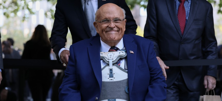 Former New York City Mayor Rudy Giuliani was recently pardoned for trying to overturn the 2020 presidential election results.