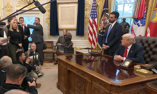 Zohran Mamdani joined Donald Trump in the Oval Office.