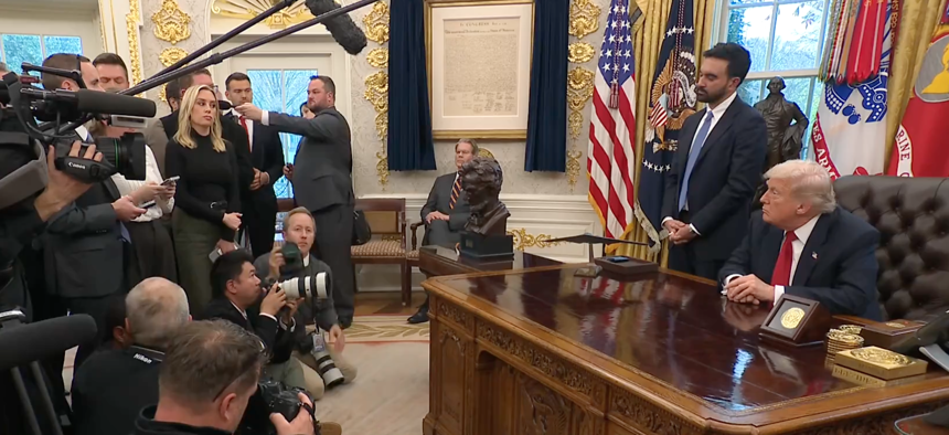 Zohran Mamdani joined Donald Trump in the Oval Office.