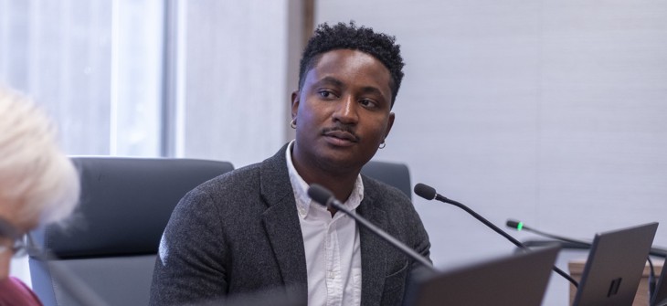 Brooklyn City Council Member Chi Ossé sought the DSA endorsement to run for Congress. 