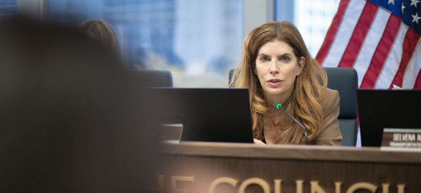 Council Member Julie Menin announced formidable support in her speaker bid Wednesday.