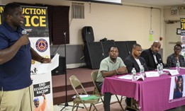 Justice Favor leading a CJA panel