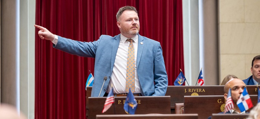 Assembly Member Pat Burke is eyeing a countywide position.