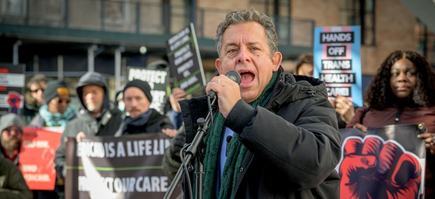 Assembly Member Tony Simone is encouraging businesses, higher education and other institutions to deepen their collaboration.