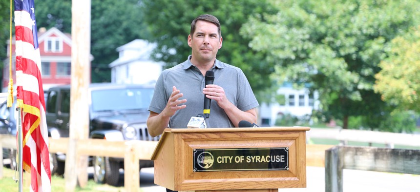 Syracuse Mayor Ben Walsh hopes to work in Syracuse after he leaves office.