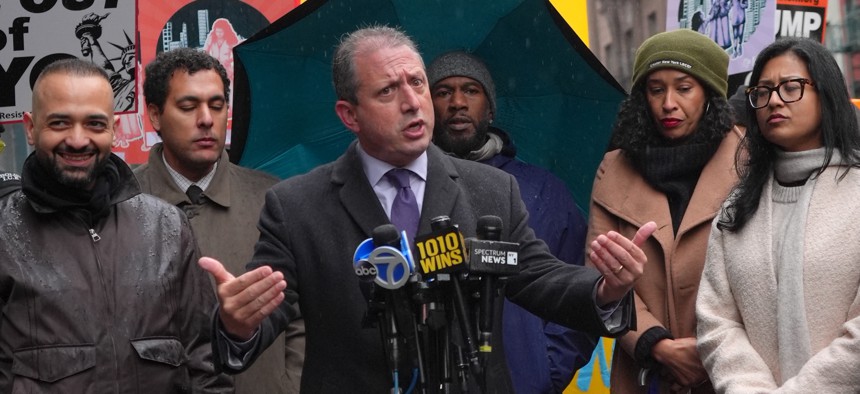 New York City Comptroller Brad Lander has been working to protect immigrants at 26 Federal Plaza.