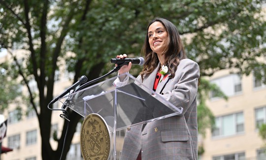 Former New York City Council Member Carlina Rivera discussed her role in the affordability movement.