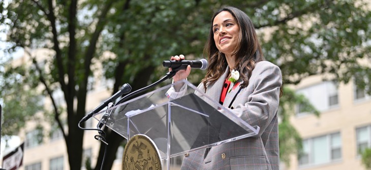 Former New York City Council Member Carlina Rivera discussed her role in the affordability movement.