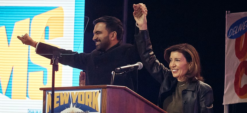 New York voters have favorable views of both New York City Mayor-elect Zohran Mamdani and Gov. Kathy Hochul.