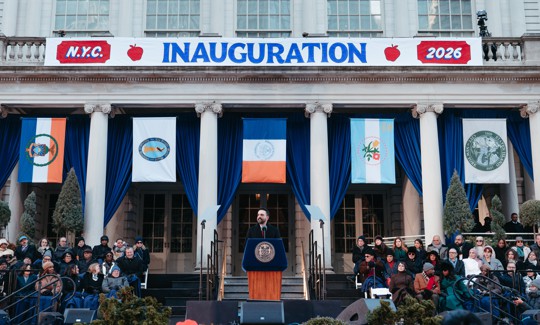 Mayor Zohran Mamdani celebrated his inauguration on Jan. 1.