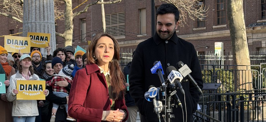 Diana Moreno is running to succeed Zohran Mamdani in the Assembly with his support.