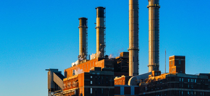 Con Edison's East River Generating Station in Manhattan