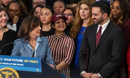 Kathy Hochul and Zohran Mamdani so far get along famously.