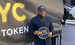 Former Mayor Eric Adams launched NYC Token on Monday.