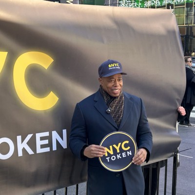Eric Adams launches cryptic new crypto venture