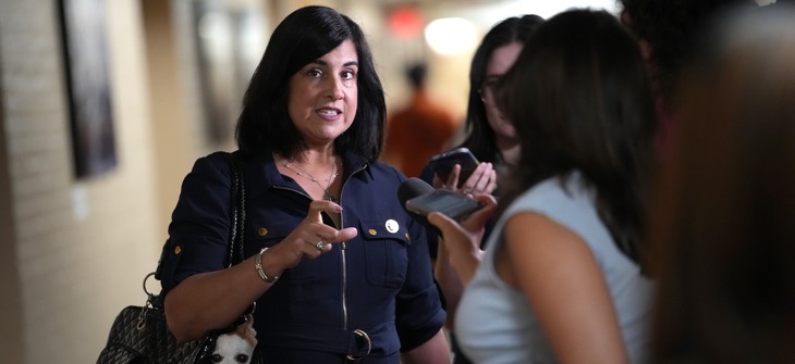 Rep. Nicole Malliotakis could be in trouble if New York’s 11th Congressional District is redrawn.