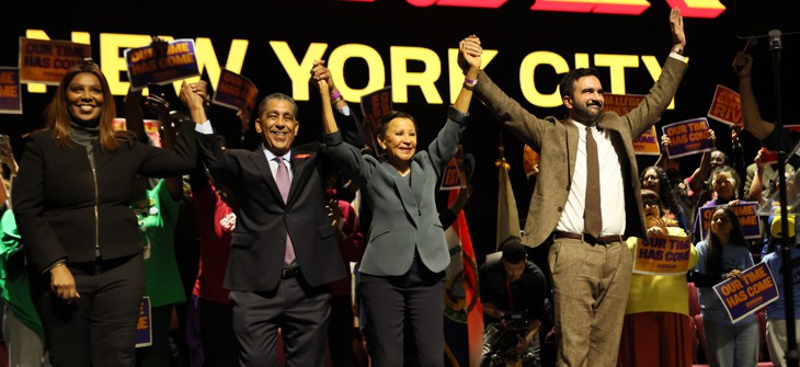 NYC-DSA is backing candidates running against Rep Adriano Espaillat and against Rep. Nydia Velázquez's preferred successor. 