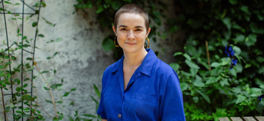 NYC-DSA co-Chair Grace Mausser