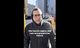 Assembly Member Micah Lasher of Manhattan posted social media videos from Minneapolis on Jan. 25, 2026.
