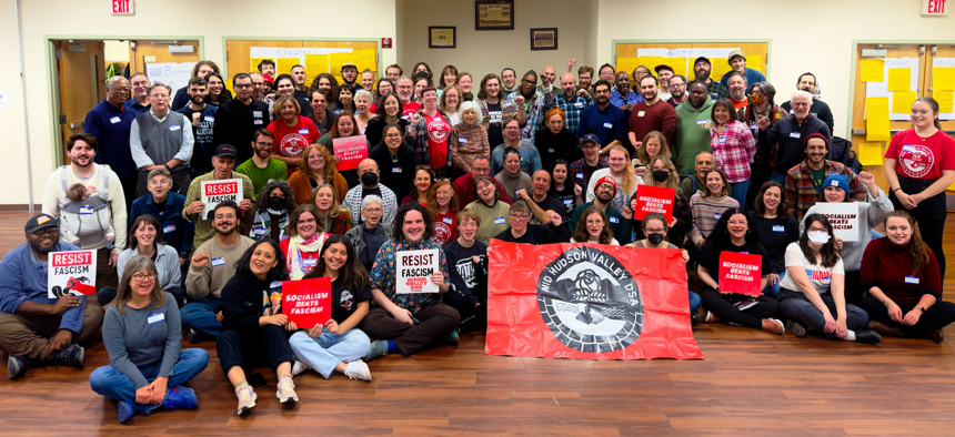 Mid-Hudson Valley DSA is the second-largest DSA chapter in the state, behind only NYC-DSA.