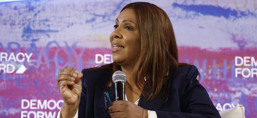 State Attorney General Letitia James received tons of campaign donations.