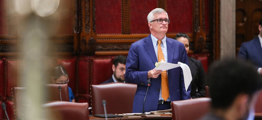 State Sen. Brian Kavanagh is hanging up his tie after 20 years.