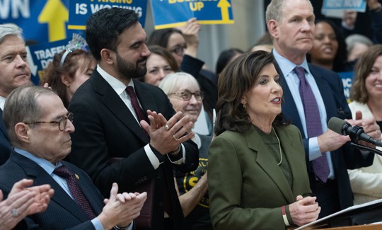 New York City Mayor Zohran Mamdani, seen here on Jan. 5, has endorsed Gov. Kathy Hochul for reelection.