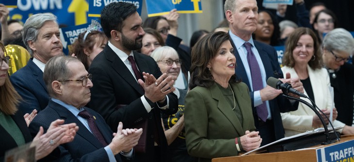 New York City Mayor Zohran Mamdani, seen here on Jan. 5, has endorsed Gov. Kathy Hochul for reelection.