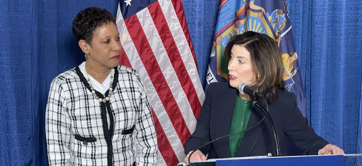 Two grandmothers are gracing the state’s first all-female statewide ticket for a major party. 