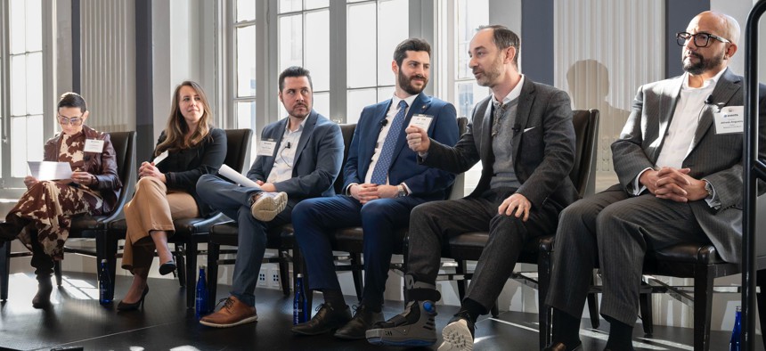 Panelists at PPI’s New York Business Blueprint event presented by City & State New York on Feb. 5, 2026 at the The Renaissance Albany Hotel.