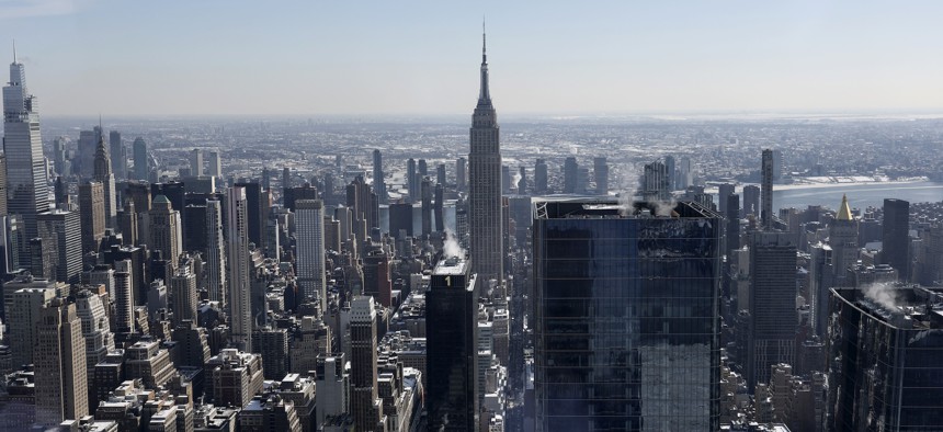 New York City could raise billions of dollars by creating a program to pool and sell the unused development rights, or “air rights,” above city-owned property. 