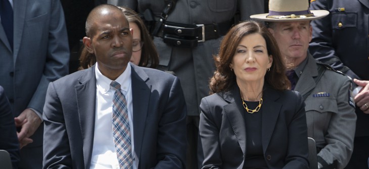 Lt. Gov. Antonio Delgado is ending his campaign against Gov. Kathy Hochul