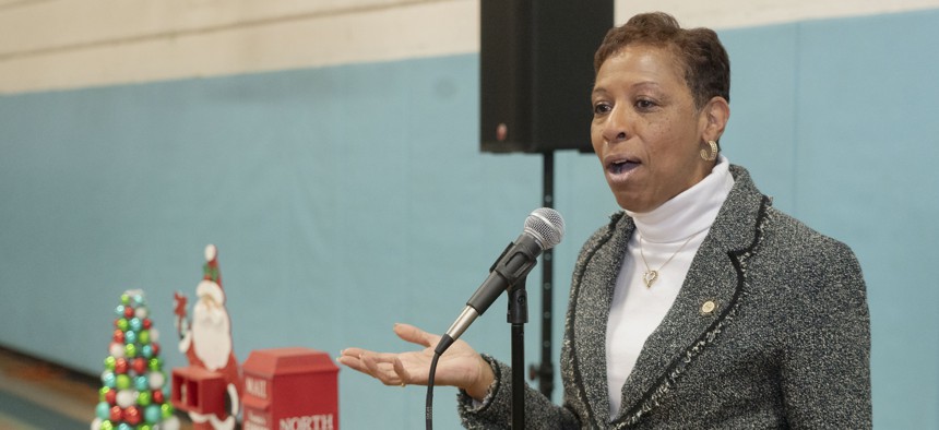 Adrienne Adams is thriving in her second act – and she could become the state’s No. 2.