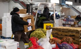 Millions of pounds of food make their way through Hunts Point and Fulton Fish Market.