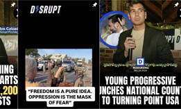 Carlos Calzadilla-Palacio has become a social media organizer.